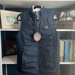 WVU Columbia Vest - NWT